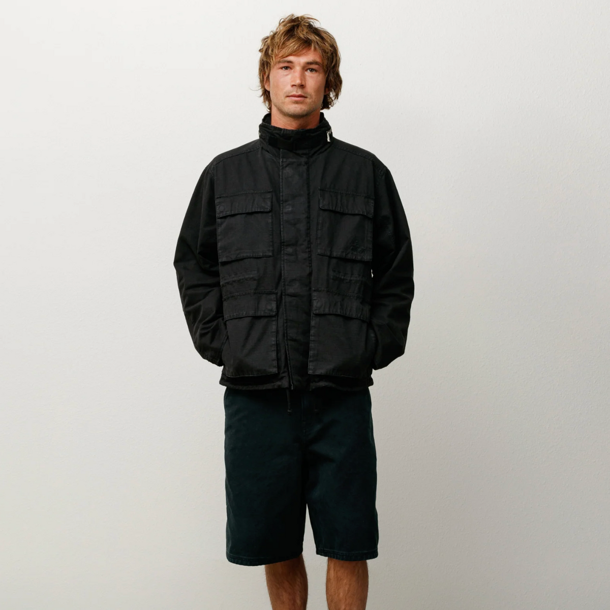 Stussy M65 Jacket - Black