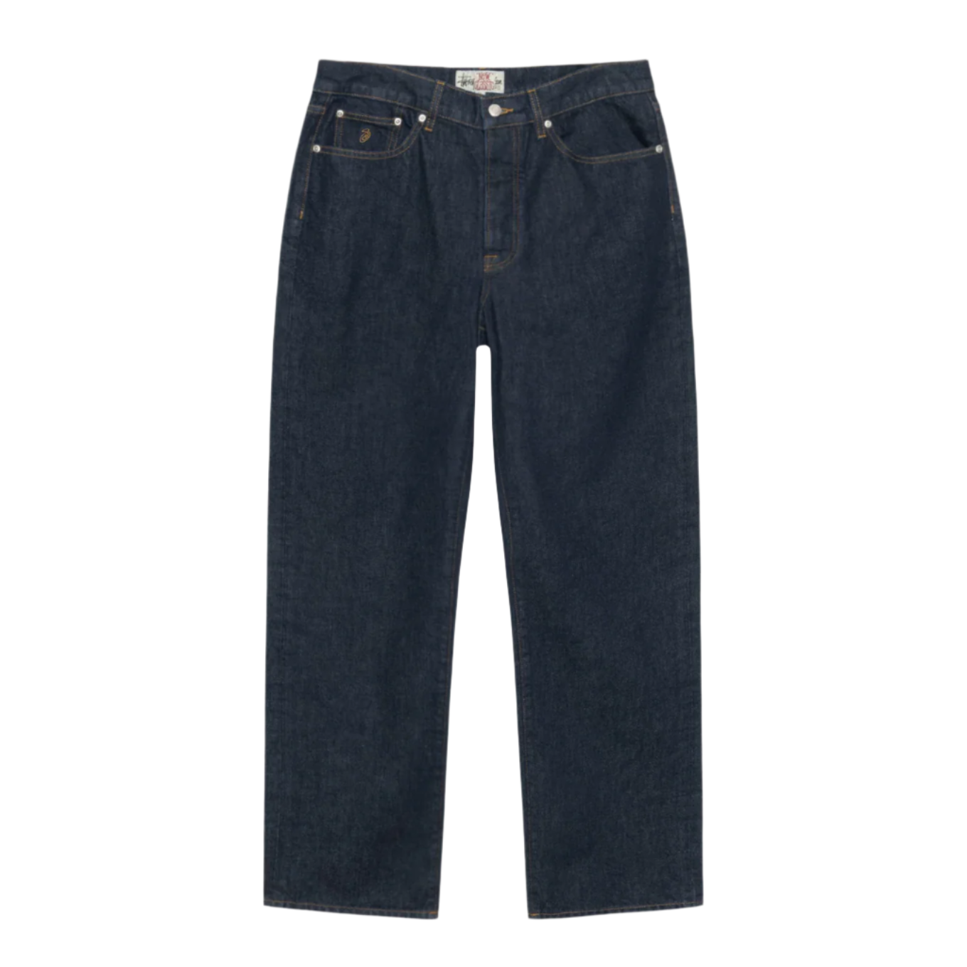 Stussy New Classic Denim Jeans - Rinsed Indigo