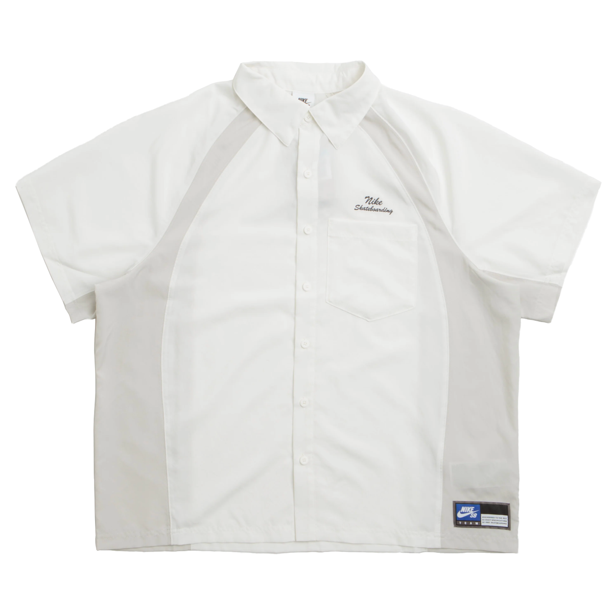 Nike SB Bowler Shirt - Sail / Light Bone / Black