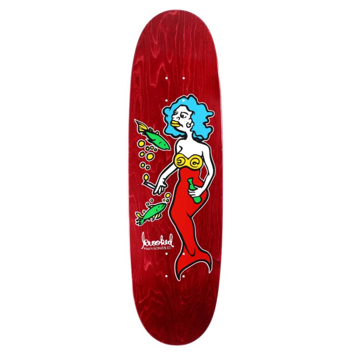 Krooked Gonz Mermaid Deck - 9.1