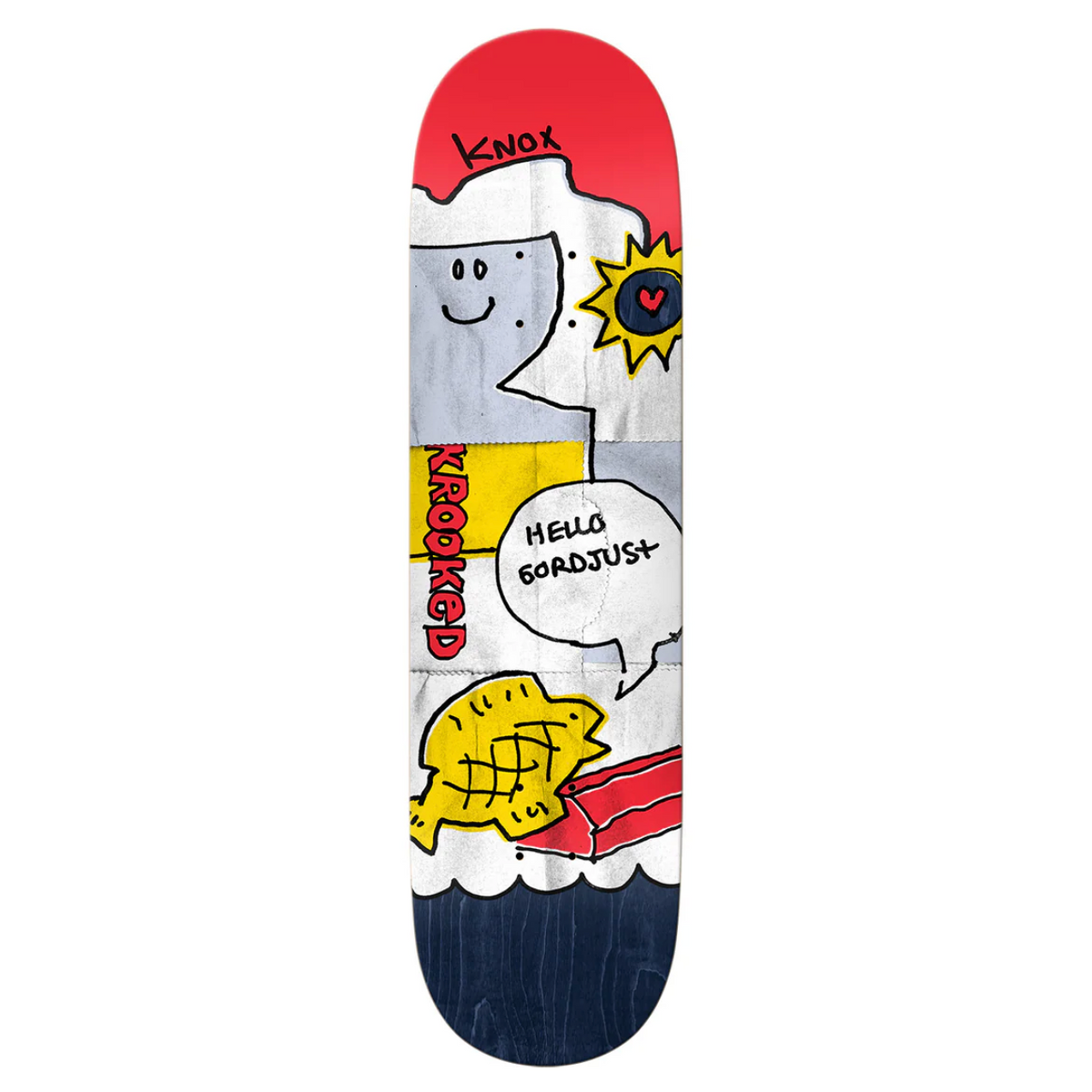 Krooked Tom Knox Gordjust Deck - 8.5