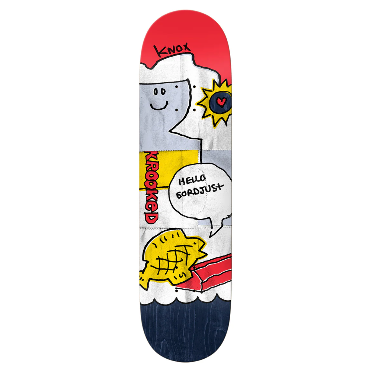 Krooked Tom Knox Gordjust Deck - 8.5