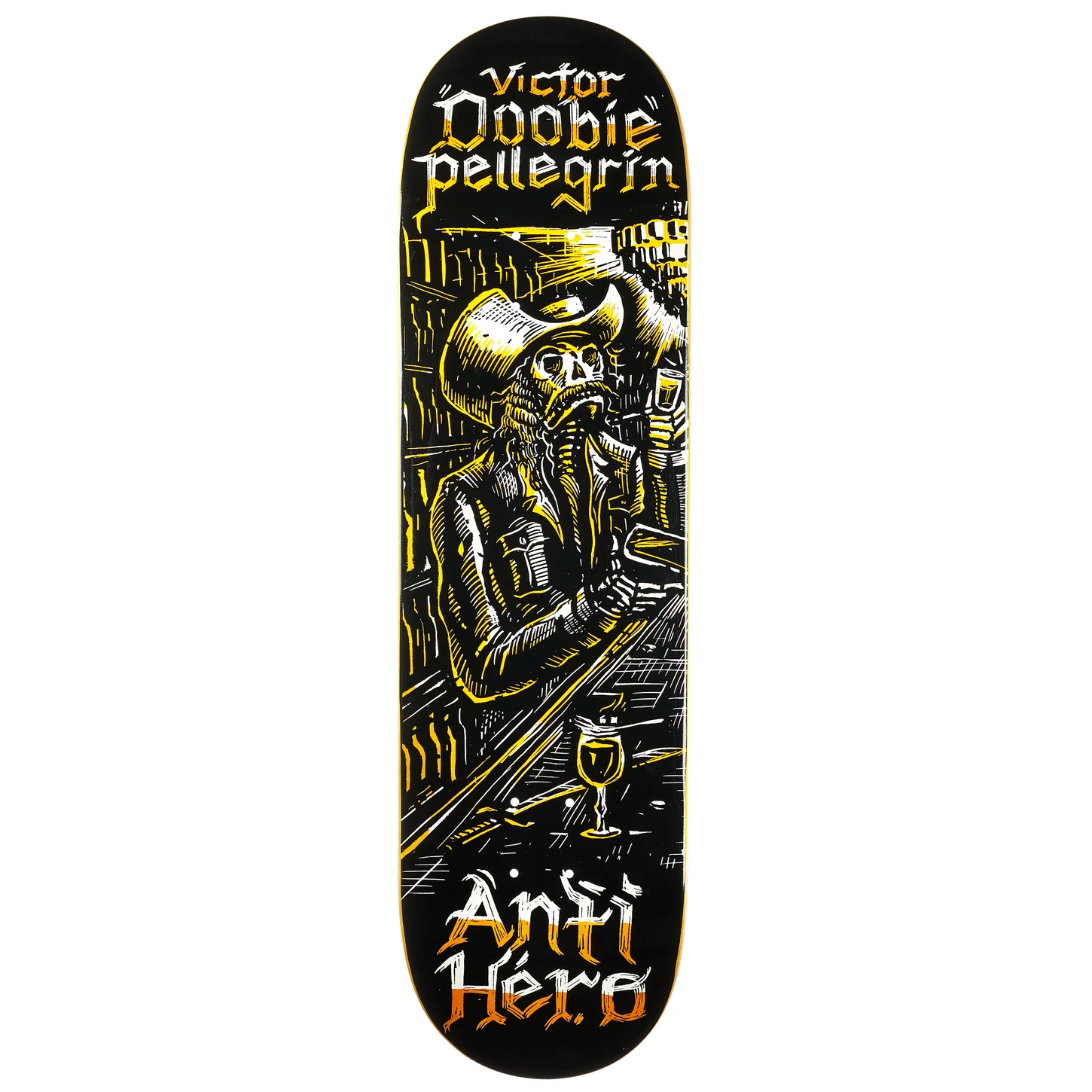 Antihero Doobie Absentes Deck - 8.75