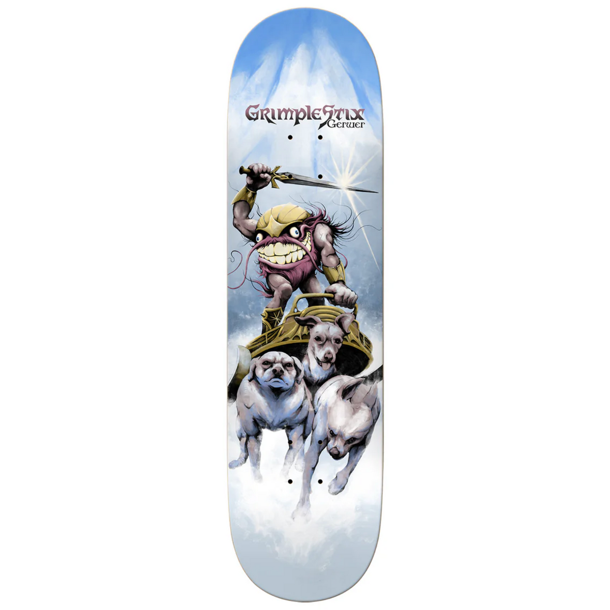 Grimple Stix Gerwer Barbarians Deck - 8.28