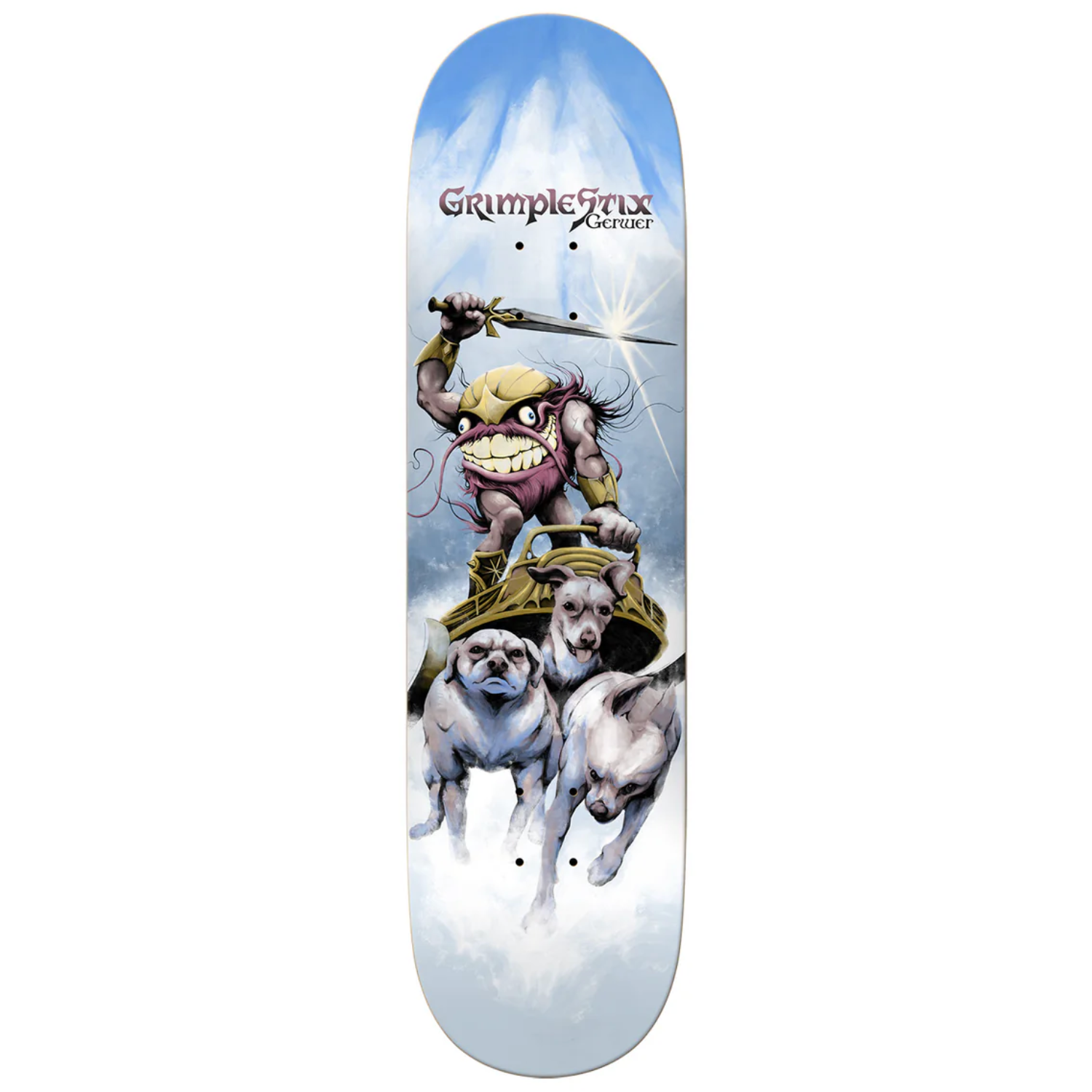 Grimple Stix Gerwer Barbarians Deck - 8.28