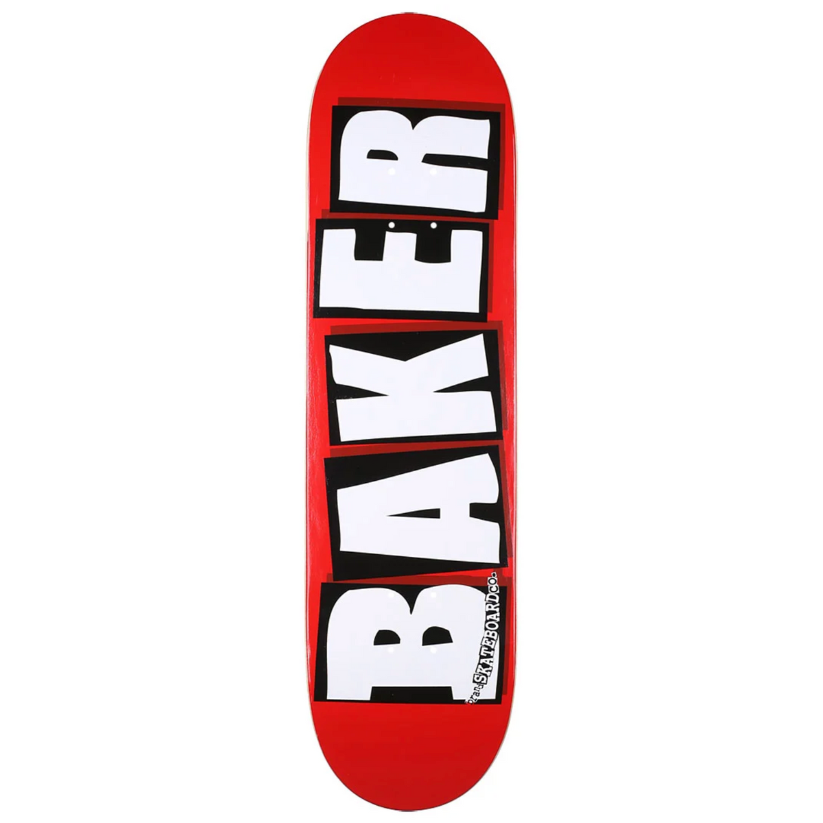 Baker Brand Logo White Deck - 8.5
