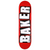 Baker Brand Logo White Deck - 8.5