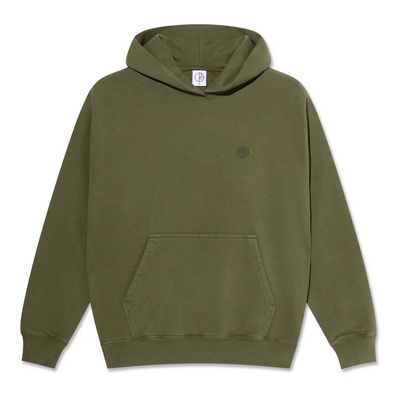 Polar Skate Co Ed Hoodie | Patch - Uniform Green