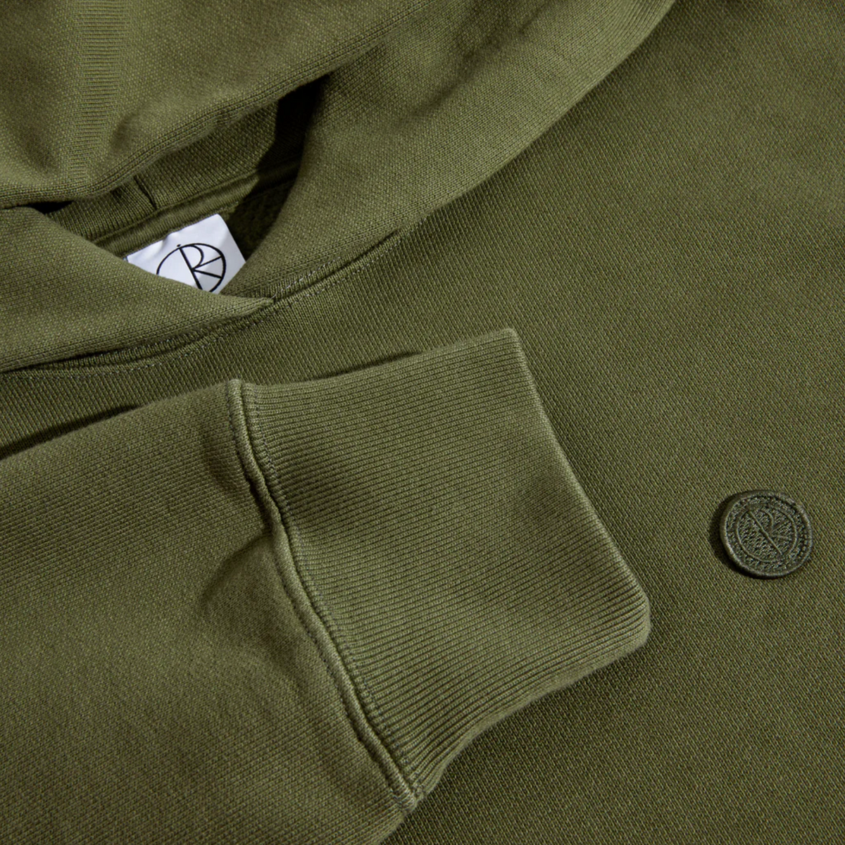 Polar Skate Co Ed Hoodie | Patch - Uniform Green