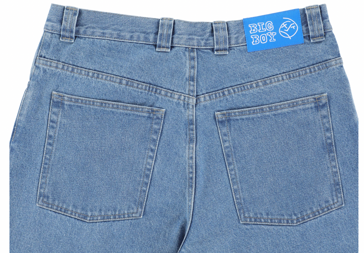 Polar Skate Co Big Boy Jeans - Mid Blue