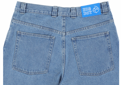 Polar Skate Co Big Boy Jeans - Mid Blue