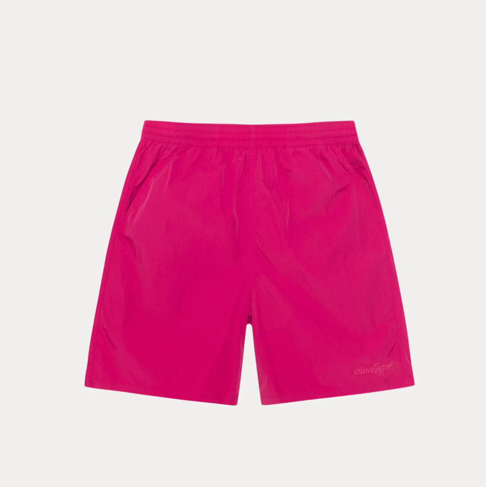 Stussy Nylon Short - Berry