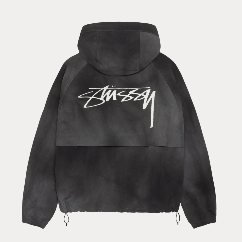 Stussy Beach Shell Wave Jacket - Black