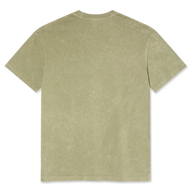 Polar Skate Co Acid Tee Surf Logo - Light Green