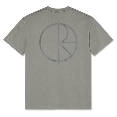 Polar Skate Co Contrast Tee Stroke Logo - Grey