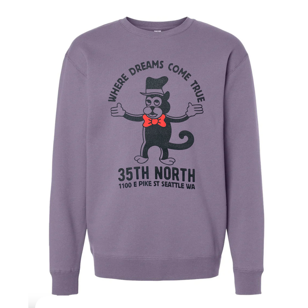 35th North 'Dreams' Crewneck Sweatshirt - Mauve