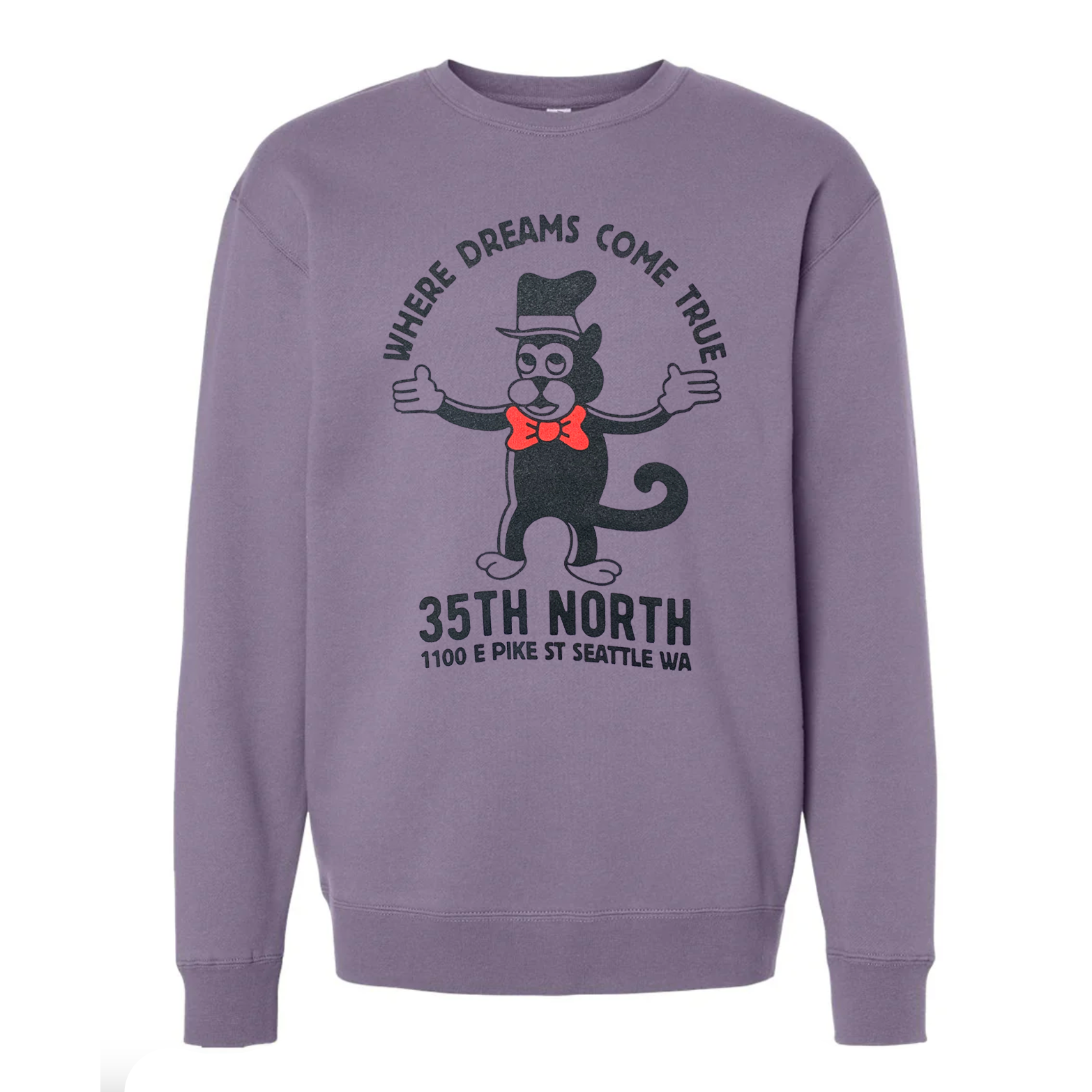35th North 'Dreams' Crewneck Sweatshirt - Mauve