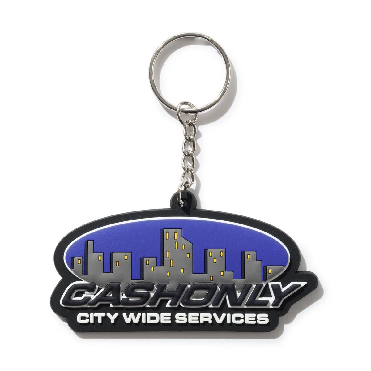Cash Only City Wide Key Chain