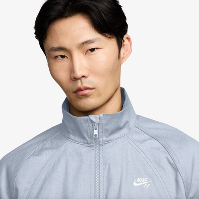 Nike SB Denim Track Jacket - Grey / White