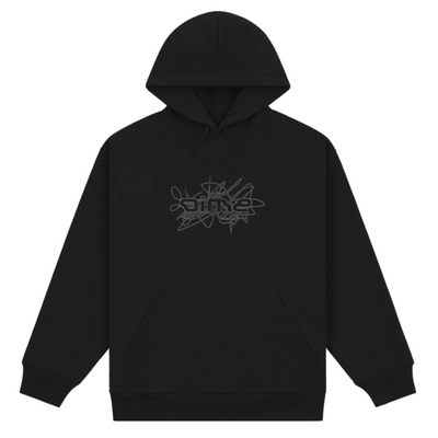 Dime 'Glyph' Hoodie - Black