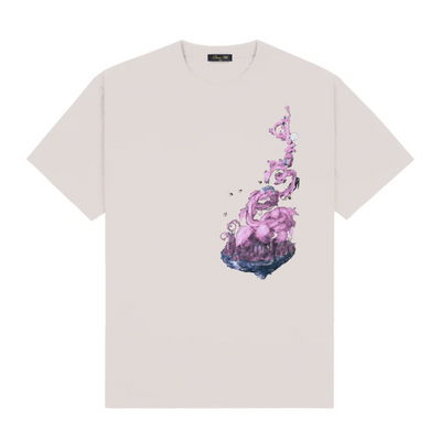 Dime Organic T-Shirt - Cement