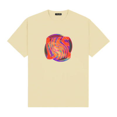 Dime 'Vortex' T-Shirt - Cloud Cream