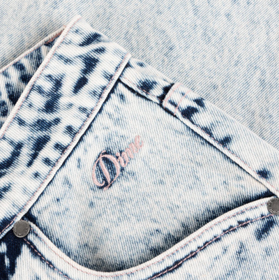 Dime Relaxed Denim Pants - Light Snow Washed