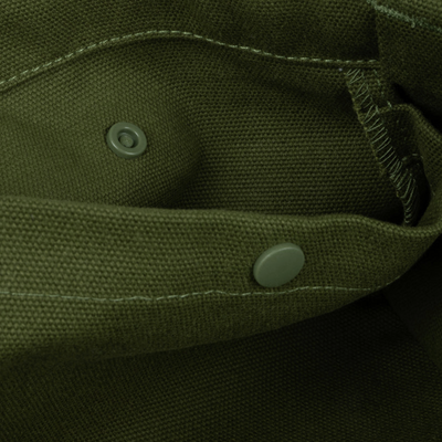 Dime Cursive Chenille Tote Bag - Grass