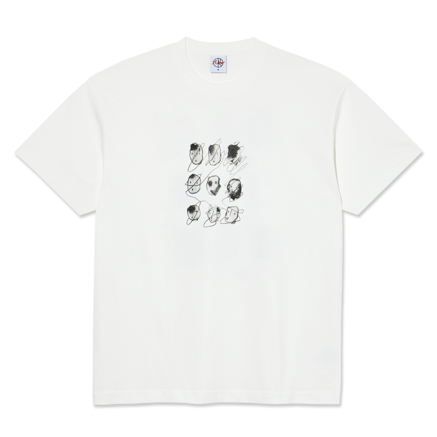 Polar Skate Co Sequence Tee - Cloud White