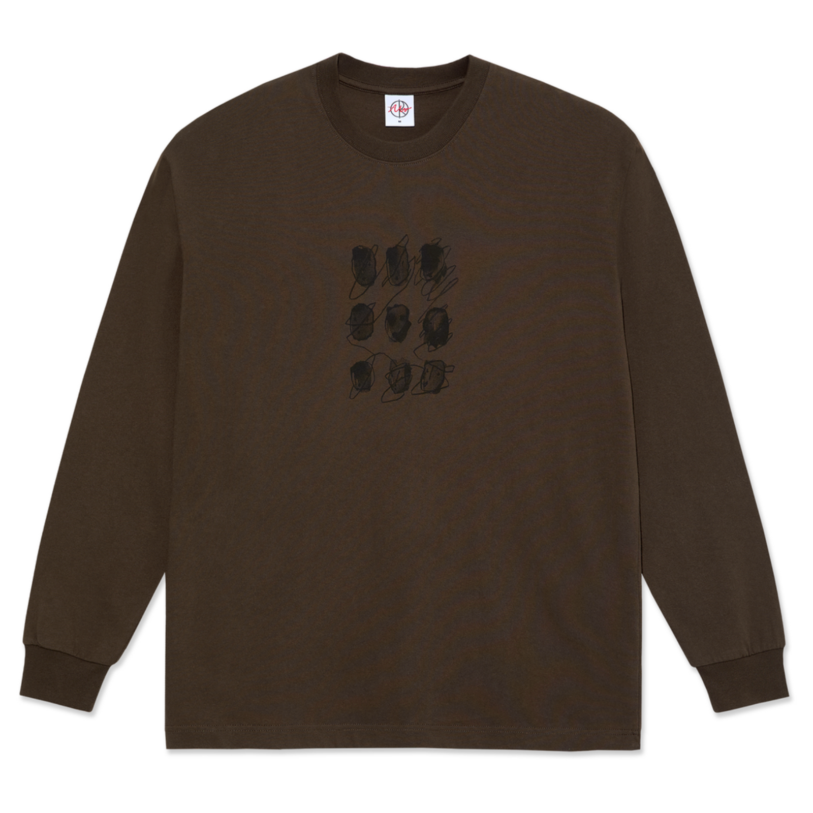 Polar Skate Co Sequence LS Tee - Brown