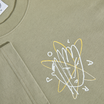 Polar Skate Co Head 2.0 Tee - Vetiver Green