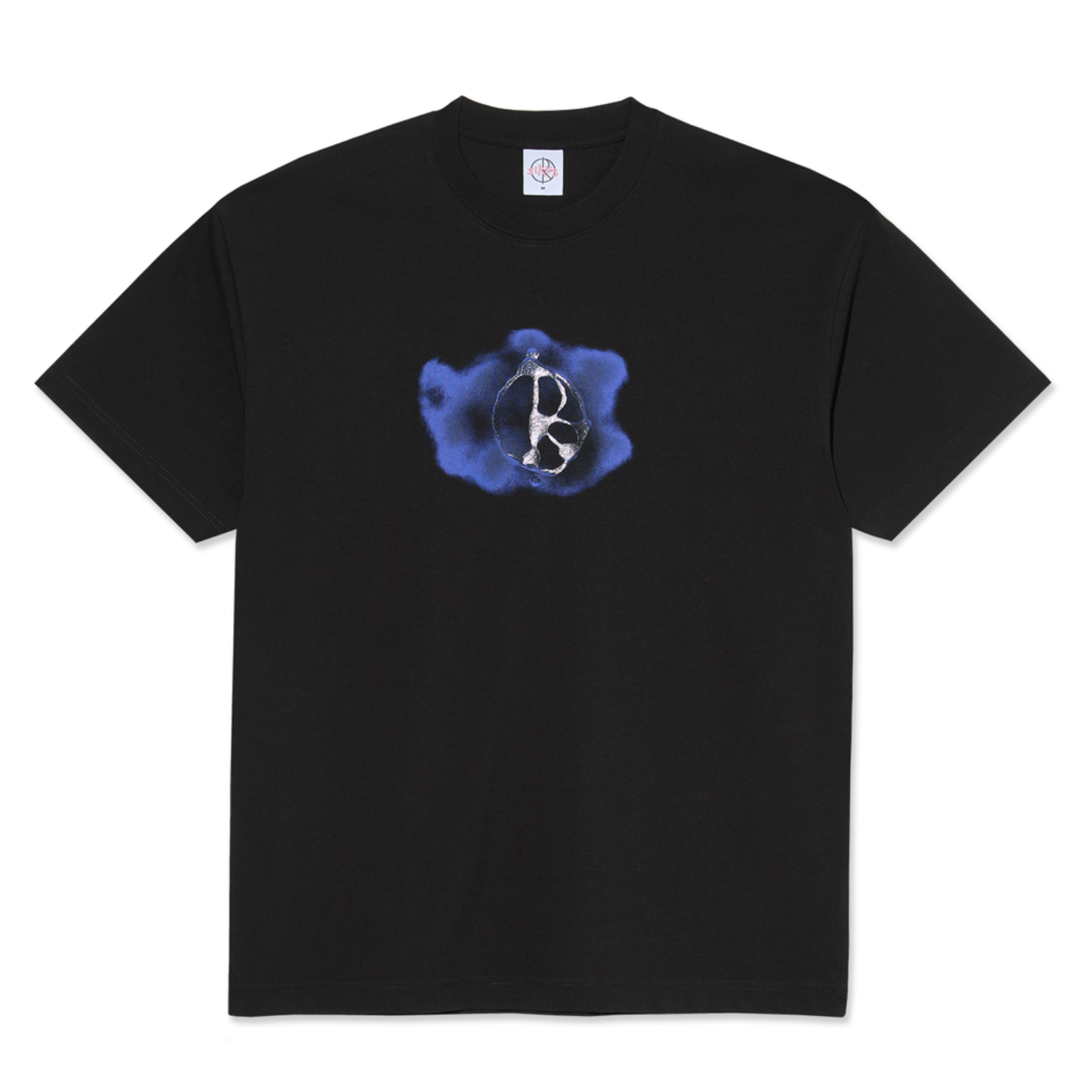 Polar Skate Co Metal Logo Tee - Black