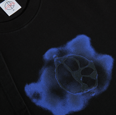 Polar Skate Co Metal Logo Tee - Black