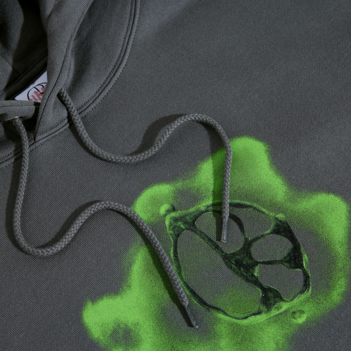 Polar Skate Co Dave Hoodie | Metal Logo - Graphite