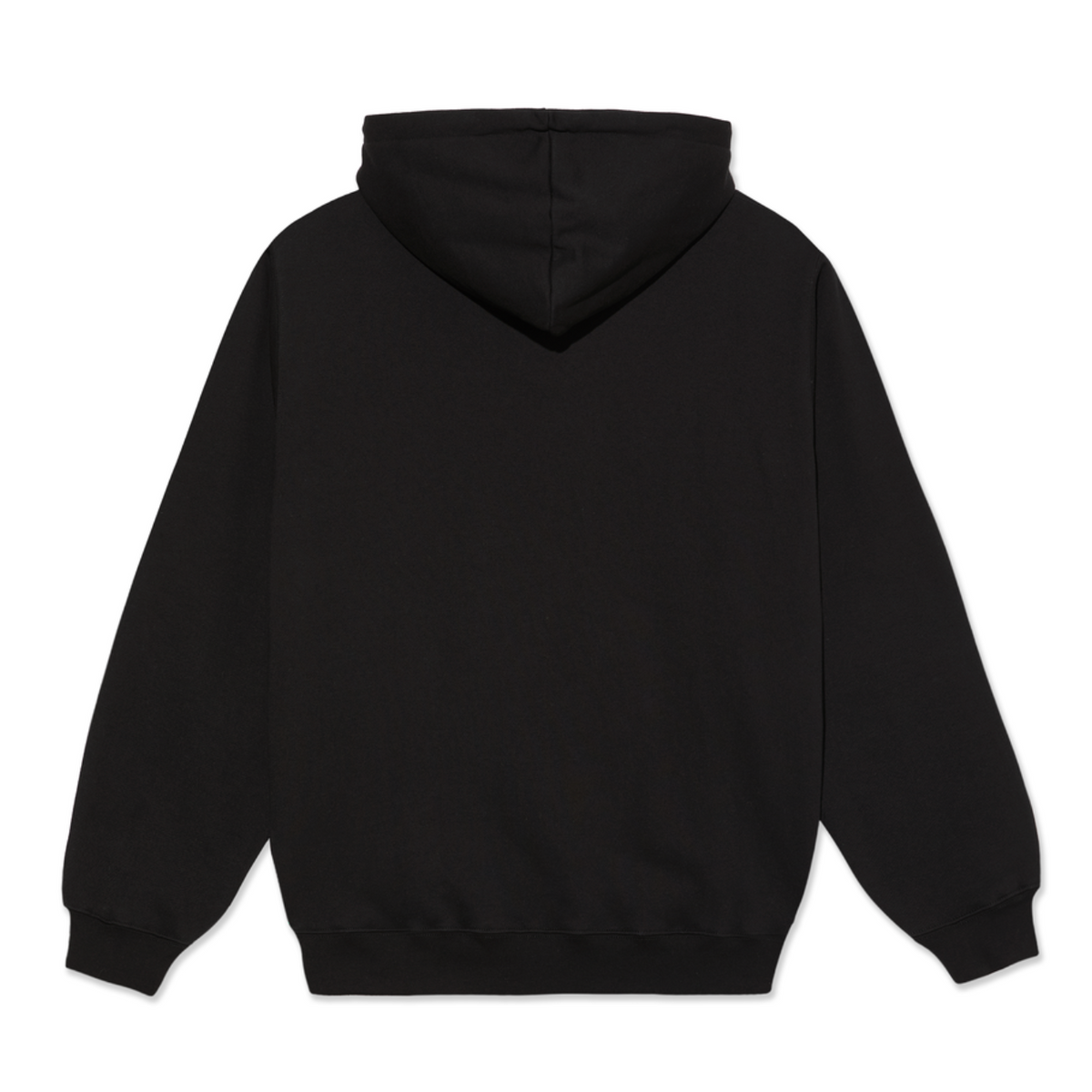 Polar Skate Co Dave Hoodie | Metal Logo - Black