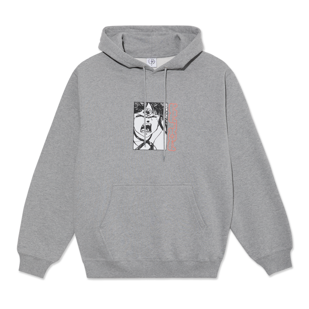 Polar Skate Co Dave Hoodie | Third Eye - Heather Grey
