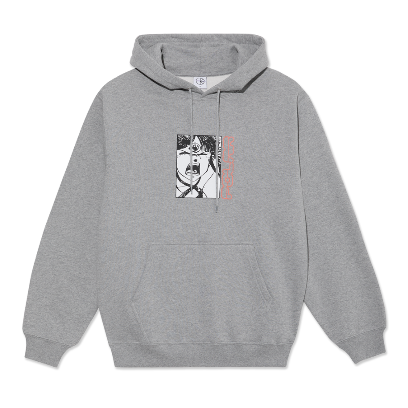 Polar Skate Co Dave Hoodie | Third Eye - Heather Grey