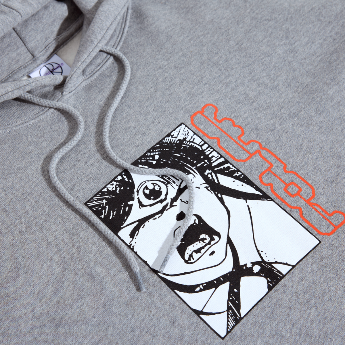 Polar Skate Co Dave Hoodie | Third Eye - Heather Grey