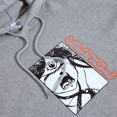 Polar Skate Co Dave Hoodie | Third Eye - Heather Grey