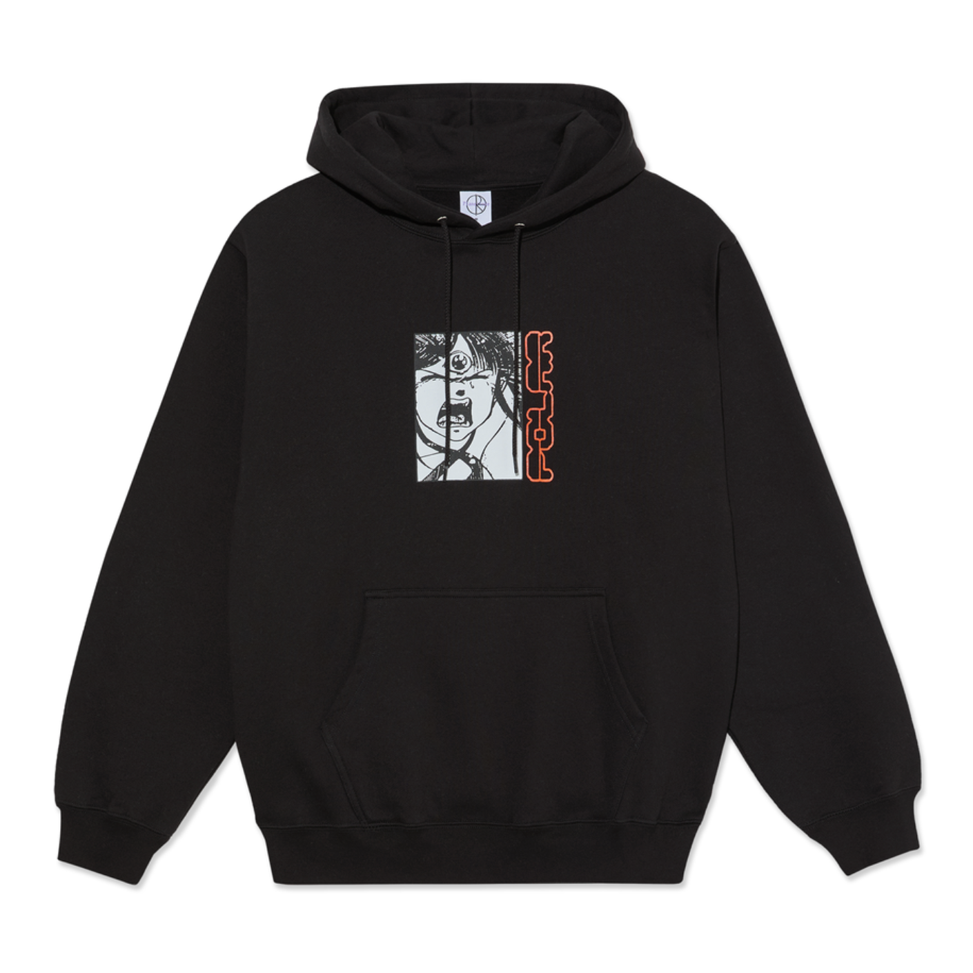 Polar Skate Co Dave Hoodie | Third Eye - Black