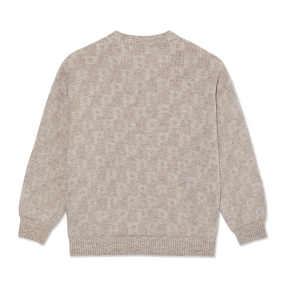 Polar Skate Co George Sweater | P Pattern - Sand