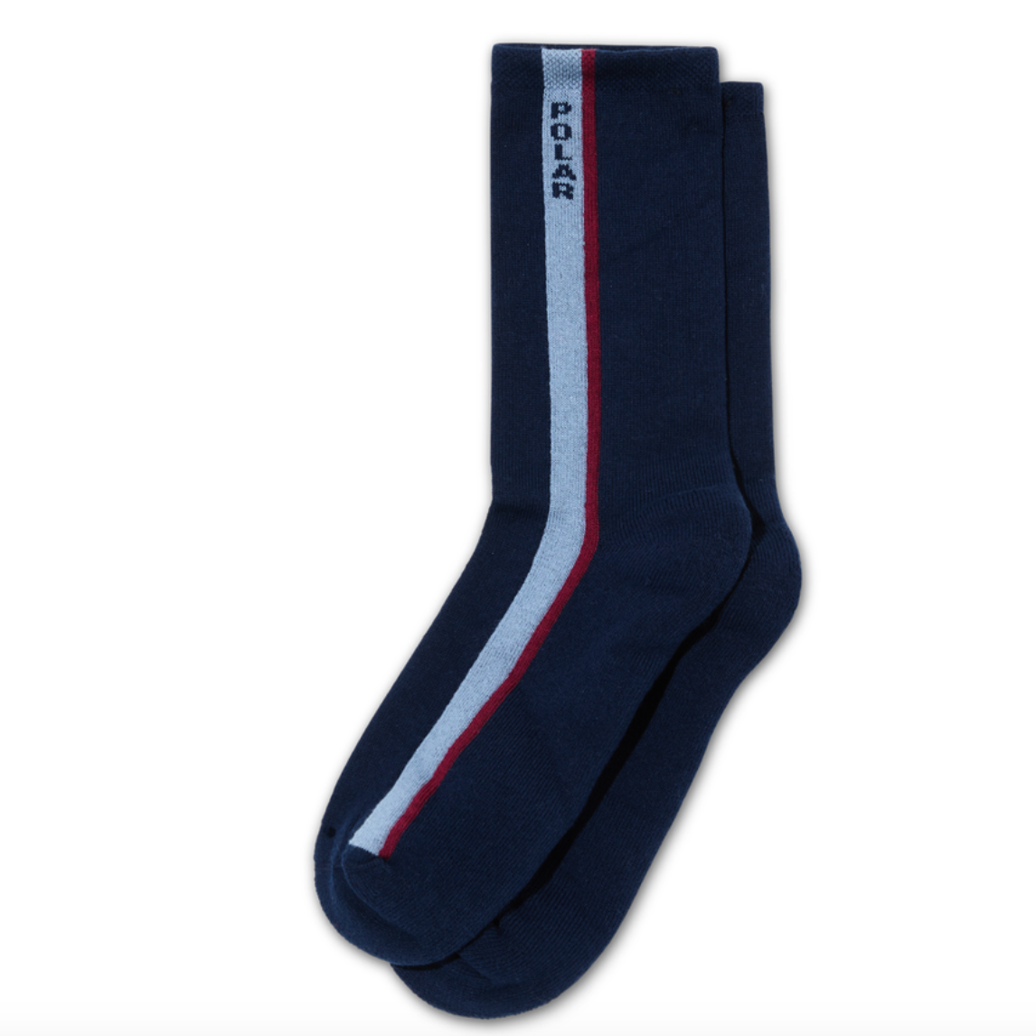 Polar Skate Co Side Stripe Business Socks - Navy