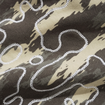 Butter Goods Blotch Zip-Thru Hoodie - Washed Camo