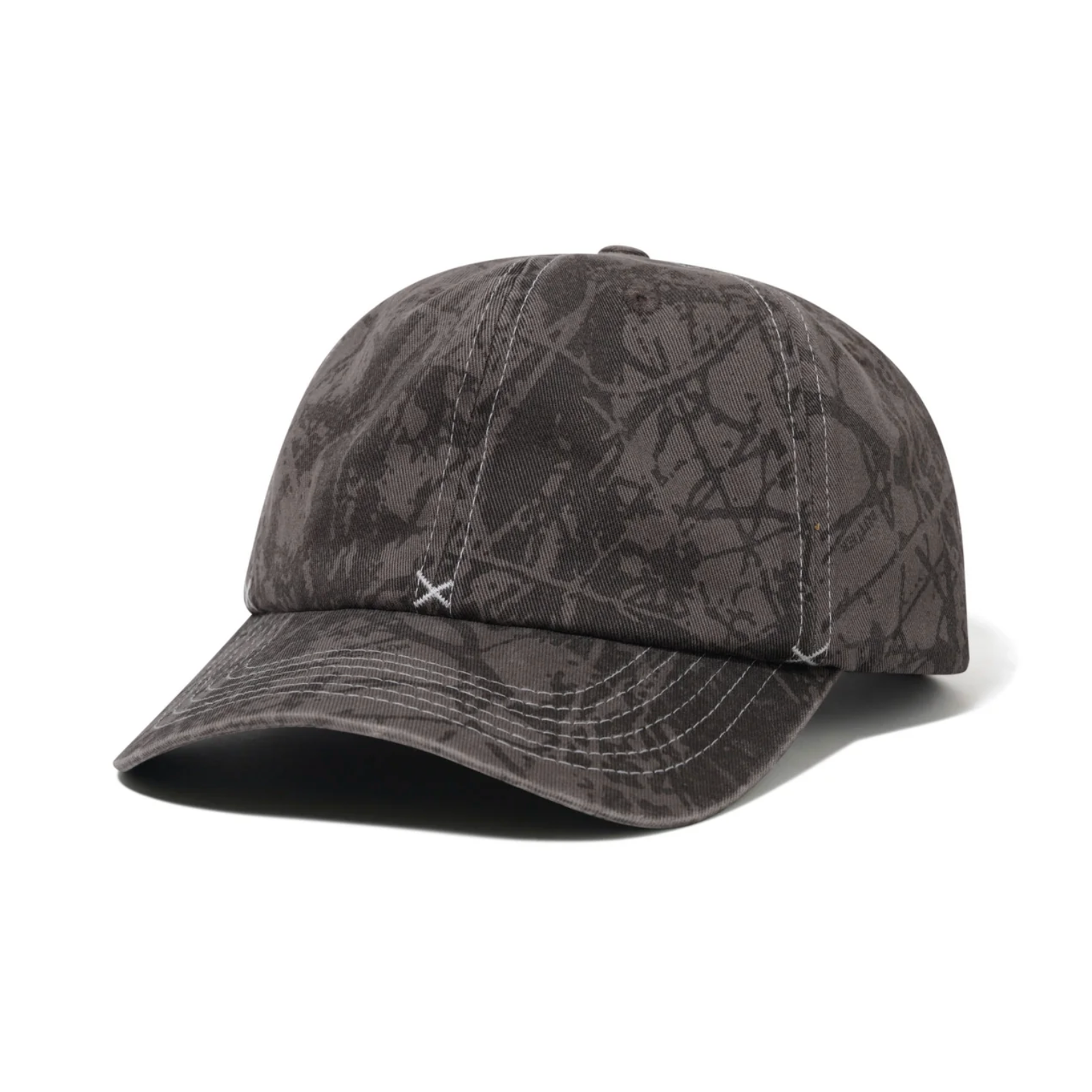 Butter Goods Woods Camo 6 Panel Cap - Black