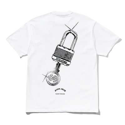 Cash Only Locksmith Tee - White