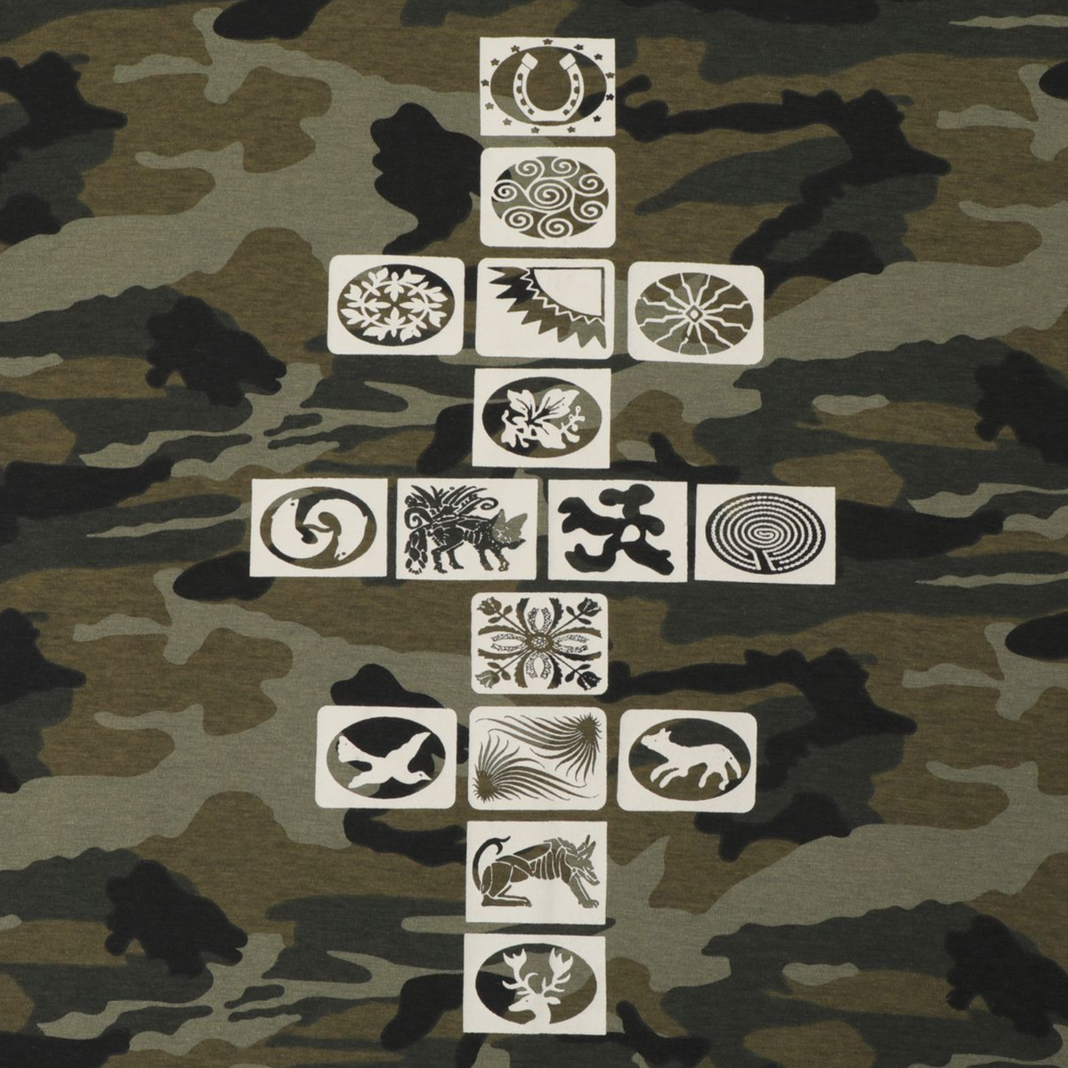 Pass~Port 'Kollaasi' Tee - Woodland Camo