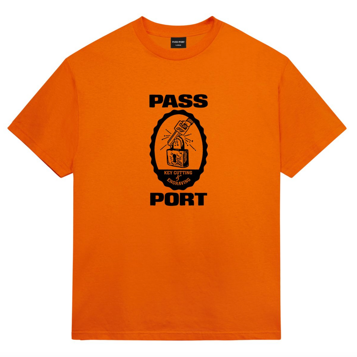 Pass~Port 'Hercu~Locks' Tee - Safety Orange