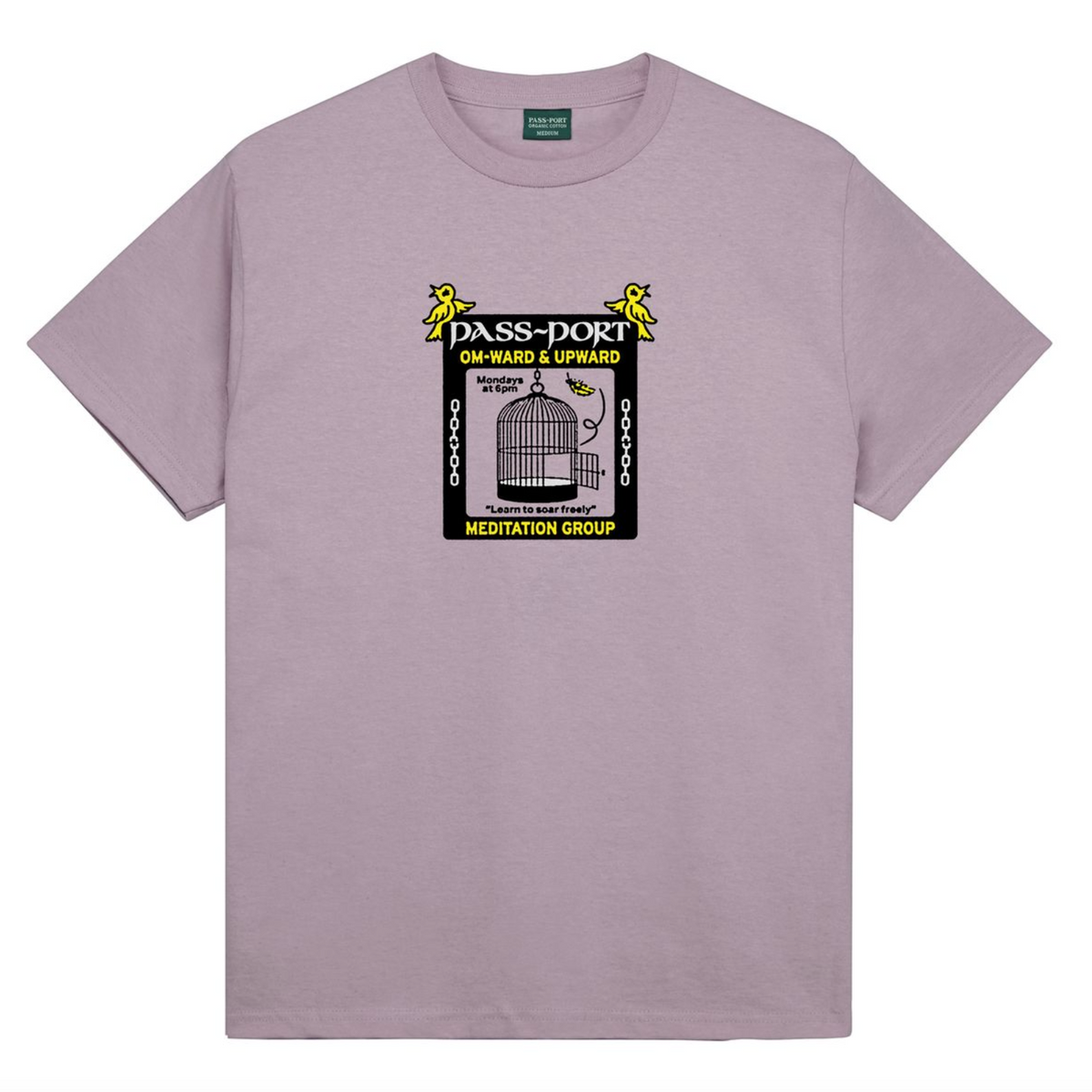 Pass~Port 'Transcendental' Organic Cotton Tee - Dusty Lilac