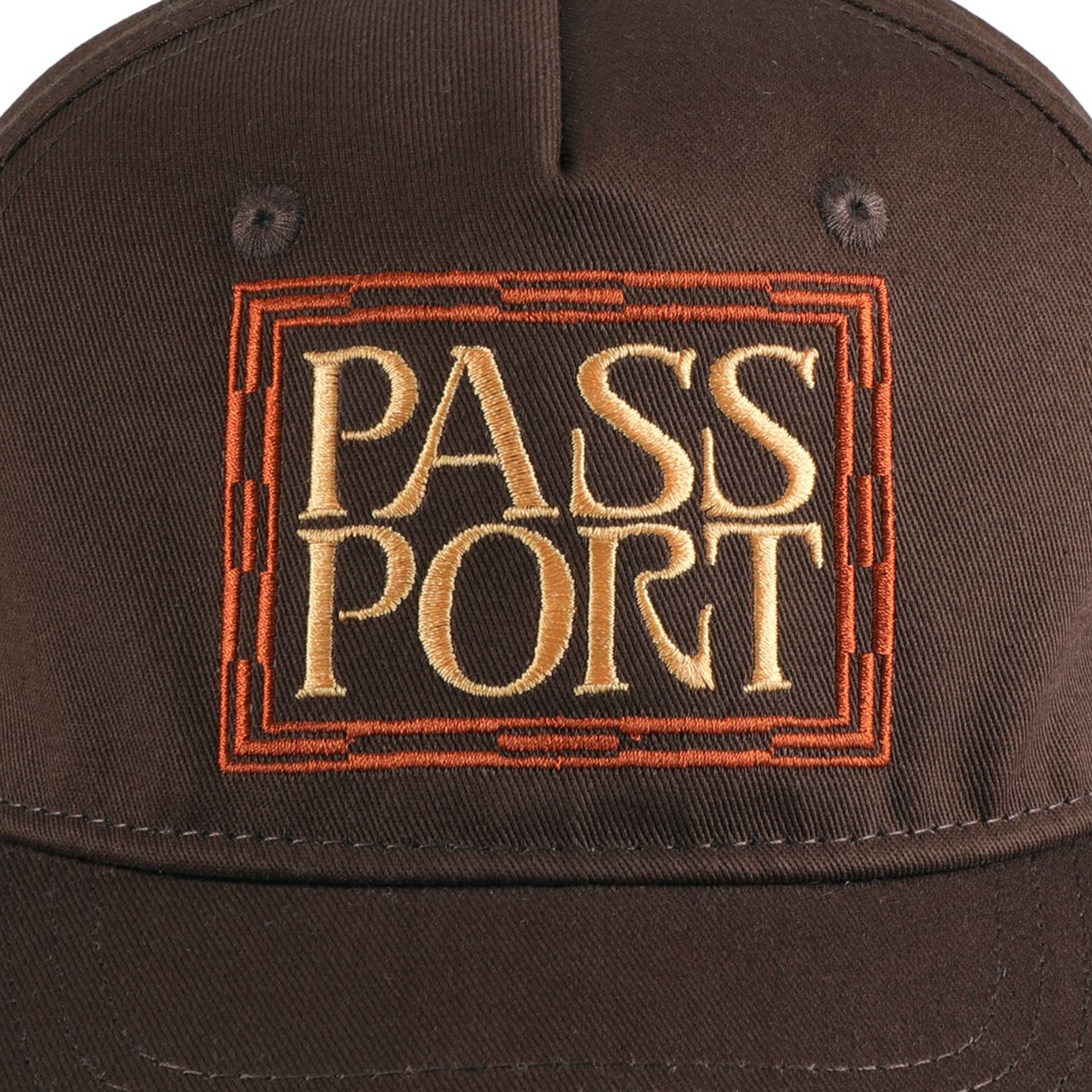 Pass~Port Dogu Workers Cap - Chocolate