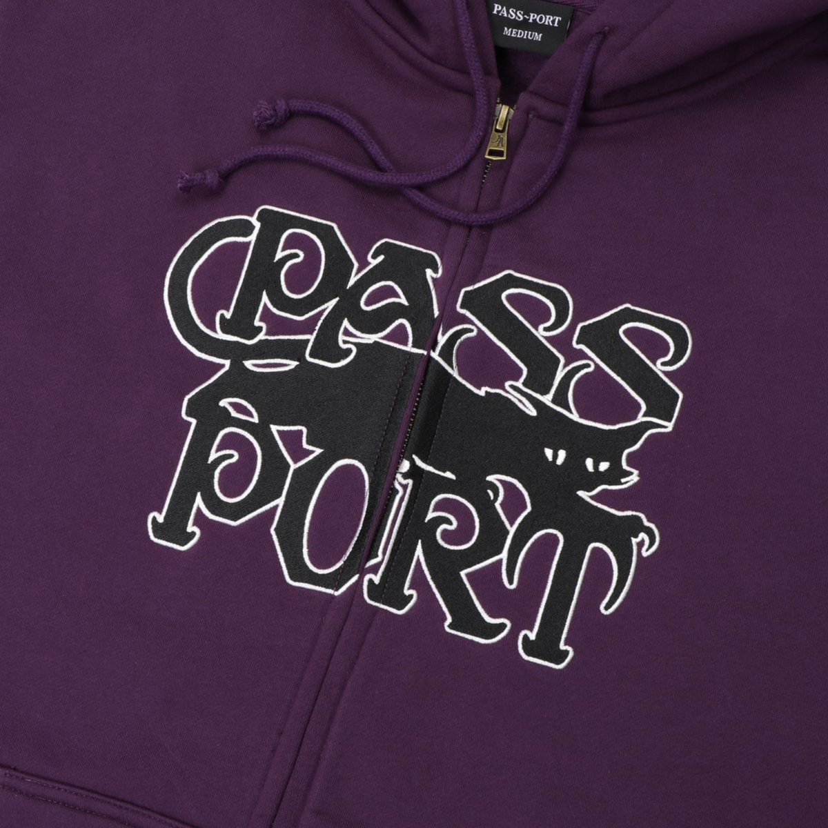 Pass~Port Slinkin Zip Hoodie - Eggplant